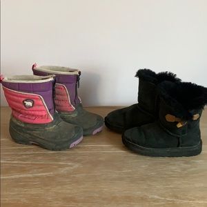 Toddler girl winter boots UGG & other
